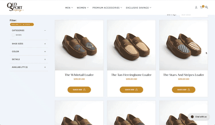 Old Sport Shopify Custom Cart Drawer