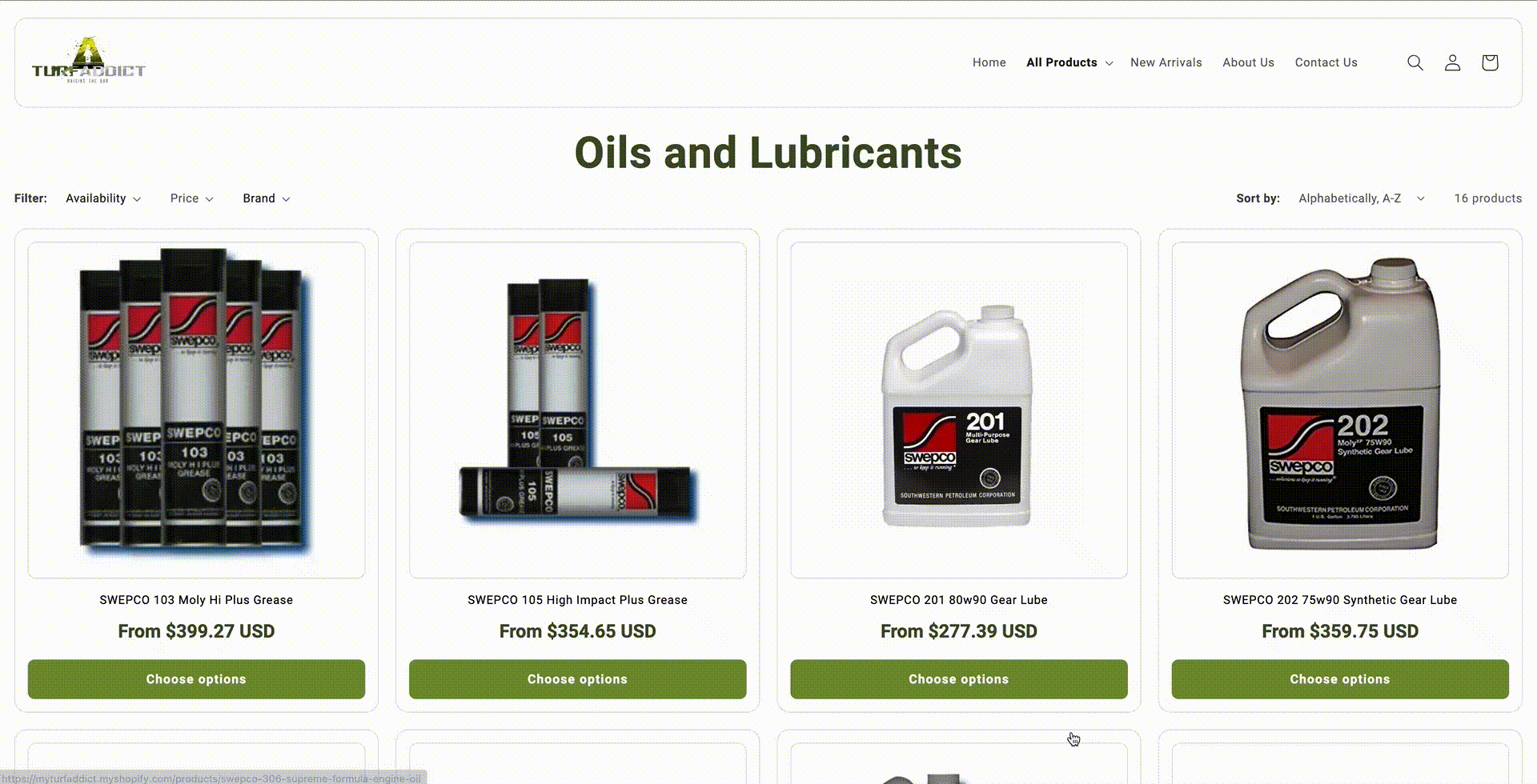 TurfAddict Feature - Add Minimum of X Amount to Cart for Special Collection