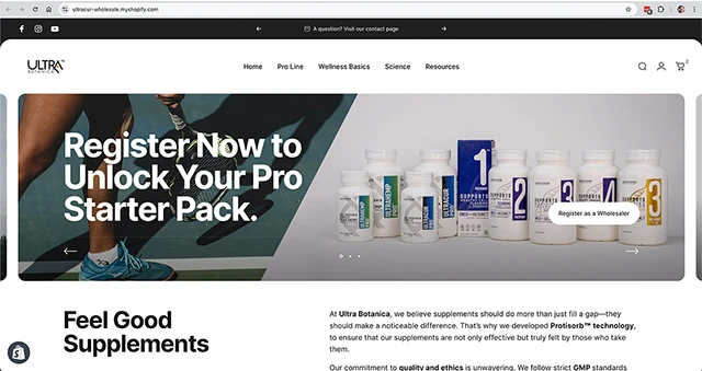 Ultrabionica Shopify Development 1